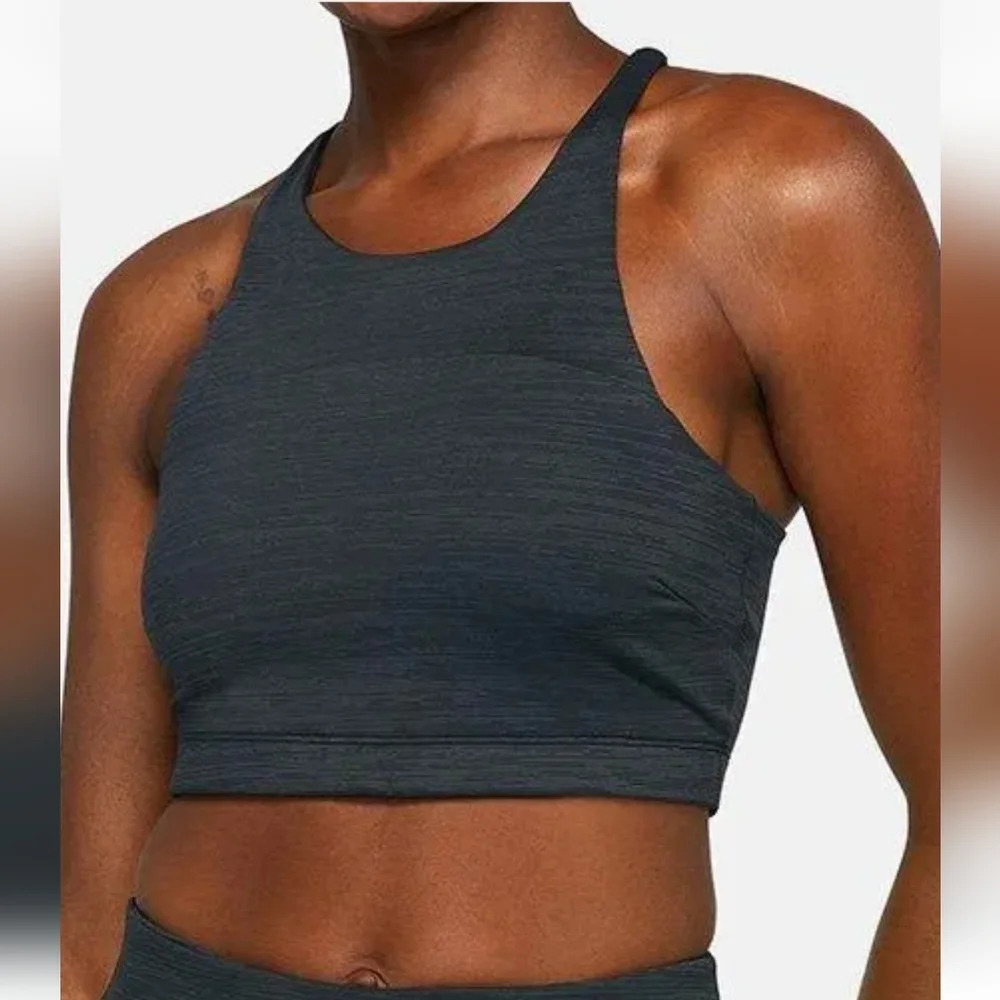 Outdoor Voices TechSweat™ Crop Top Grey size medium - Picture 14 of 14